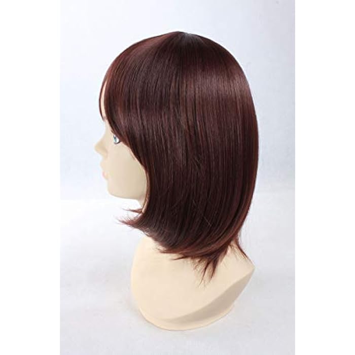 DILLARDS Fashion Short Straight Cosplay Wig Brown 187A - Image 3
